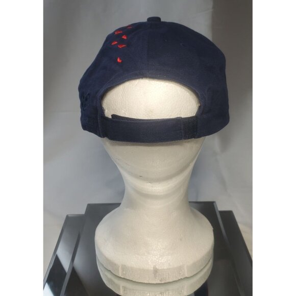 NASCAR Chase #24 Baseball Cap Hat Women's Blue Red Strapback Adjustable - Picture 3 of 5